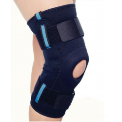 Ortéza kolenného kĺbu s dlahami - Z perforovaného neoprénu